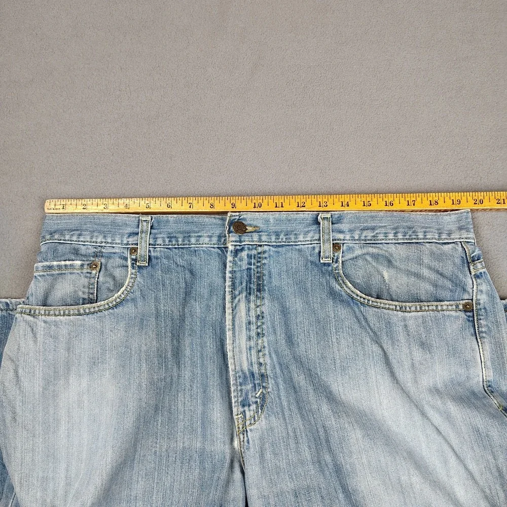 Vintage Y2K Levis Loose Fit 569 Jeans 38x32 Blue Straight Wide Leg Grunge Skater